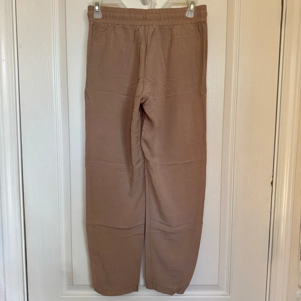 Tan Drawstring Pants - Picture 3 of 6